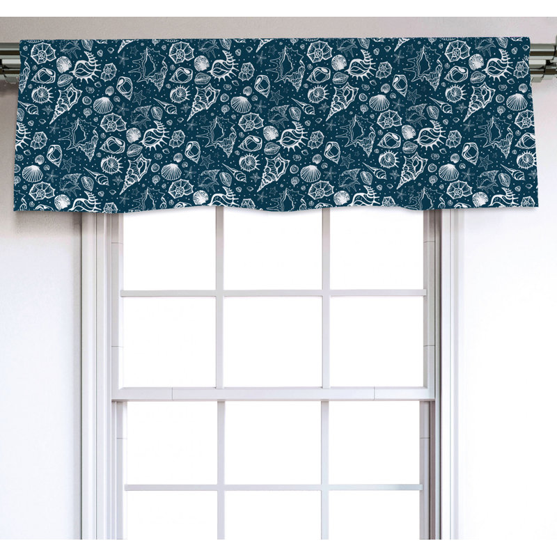 Sateen Ruffled Window Valance