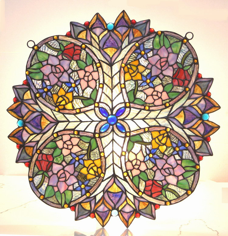 Zorya Plants & Flowers Window Panel