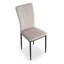 Ensemble de 4 chaises de salle à manger décontractées et ergonomiques rembourrées pour les repas quotidiens en famille-129460248-129460244