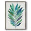Palm Frond Flow II, reproduction encadrée - bois massif-628352706