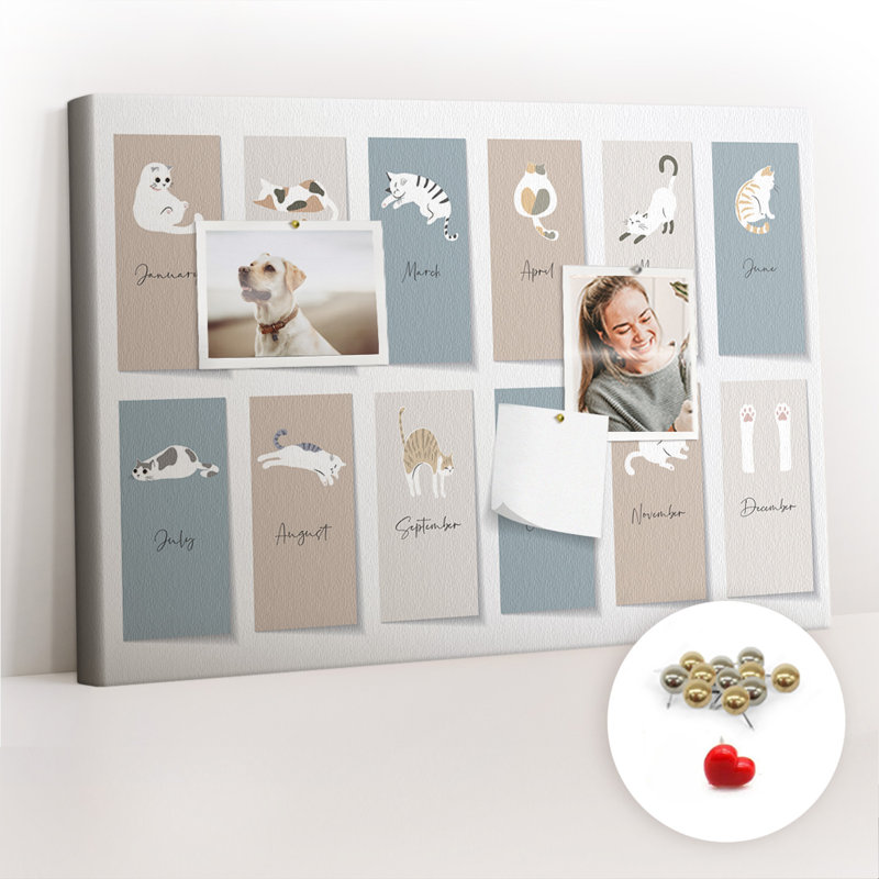 Malikiya Cork Corkboard / Bulletin Board