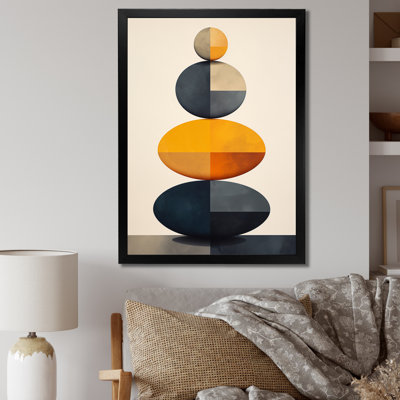 «Visual Tranquility Rock Balancing I» sur toile