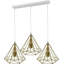 Angilina 3 - Light Gold Caged Pendant