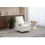 Fauteuil inclinable et pivotant avec coussin moelleux-1414970333