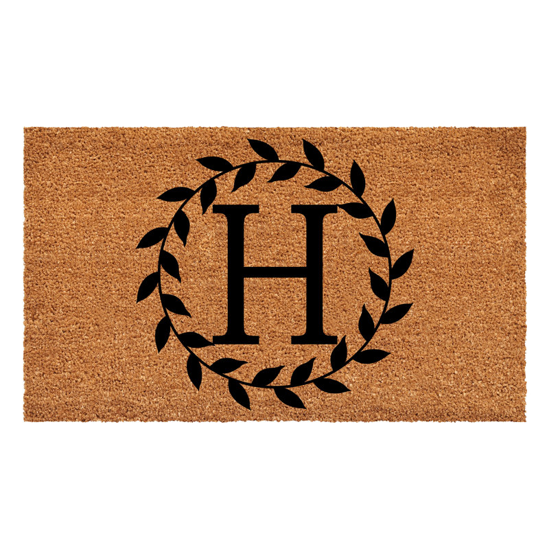 Tapis d'entrée antidérapant Honolulu Calloway Mills Laurel, L 30 po x L 48 po, H
