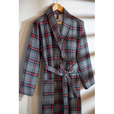 Above Knee Bathrobe with Pockets