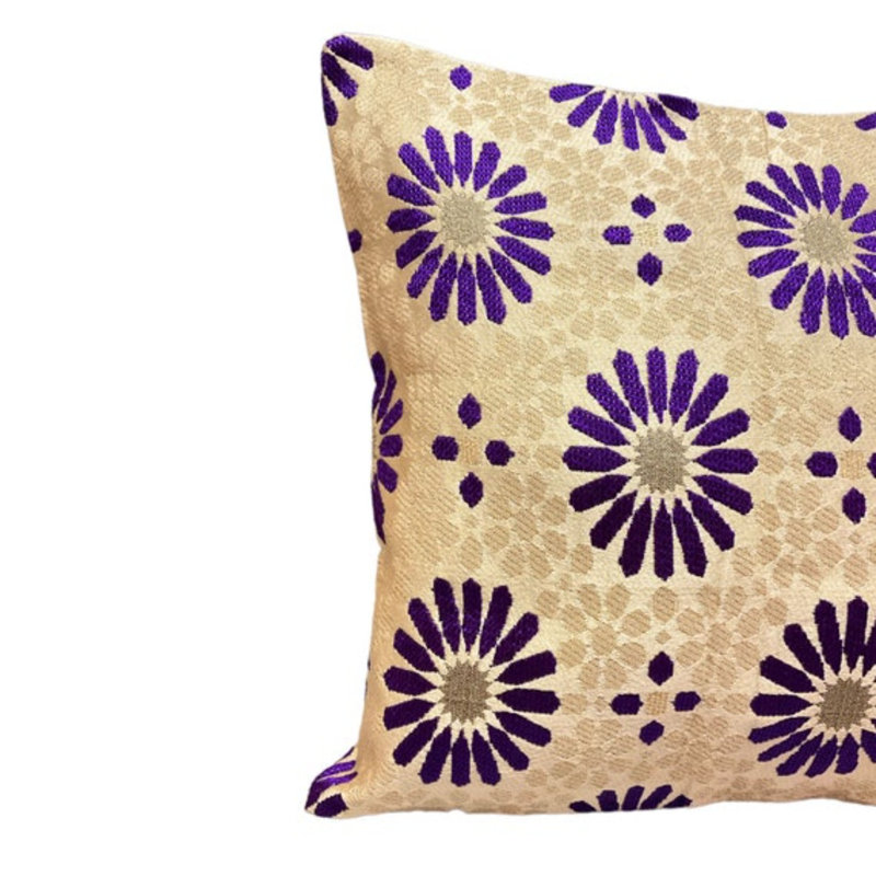 Aahir Floral Square Euro Cushion Cover