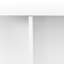 Bibliothèque à 10 tablettes pour la maison ou le bureau - Salle de travail pratique blanche et élégante 52,59 po x 11,74 po x 46,72 po Solution de rangement pratique-66998131