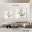 Plaque murale Kema Floursack Nautical Square III-109148735