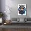 Toile épique Graffiti «Celestial Wolf» par Dean Russo, 40 po x 54 po
