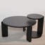 Ensemble de 2 tables basses gigognes-1235920929
