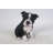 Sitting Boston Terrier Puppy Statue