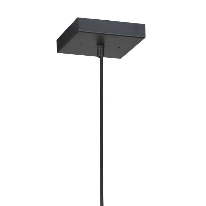 Frita 1 - Light Gold & Black Single Pendant