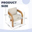 Ensemble de chaises Modern Boucle - structure en caoutchouc avec support ergonomique (ensemble de 2)-1382870537