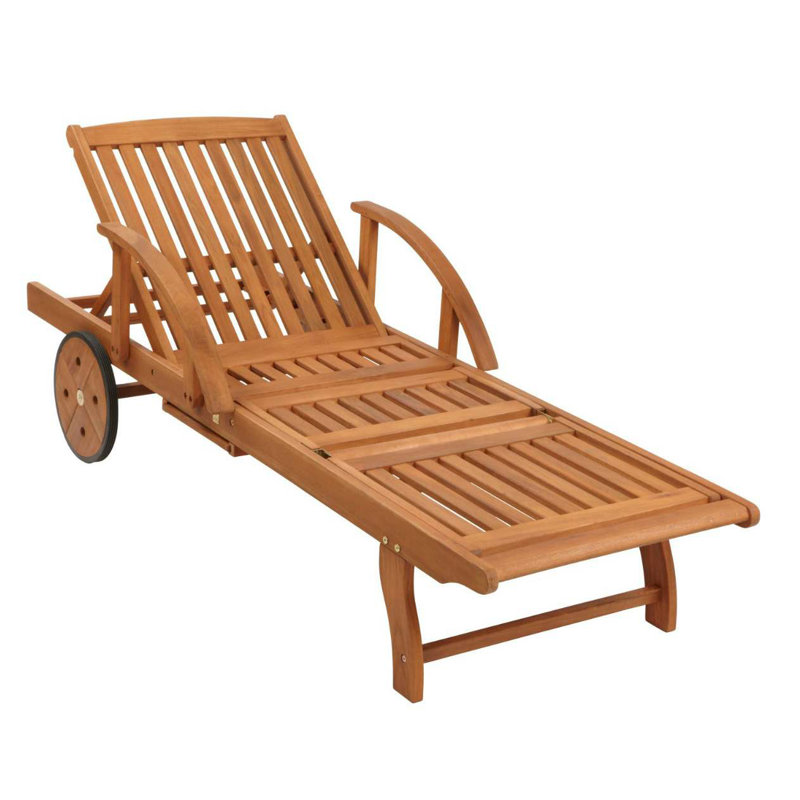 Beard 200cm Long Reclining Eucalyptus Single Chaise