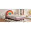 Lit plateforme tapissier Rainbow Design