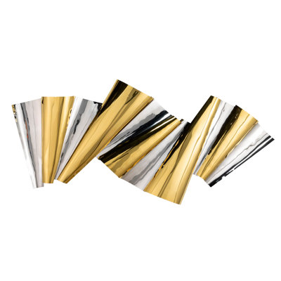 Handmade Glam Abstract Wall Decor on Metal