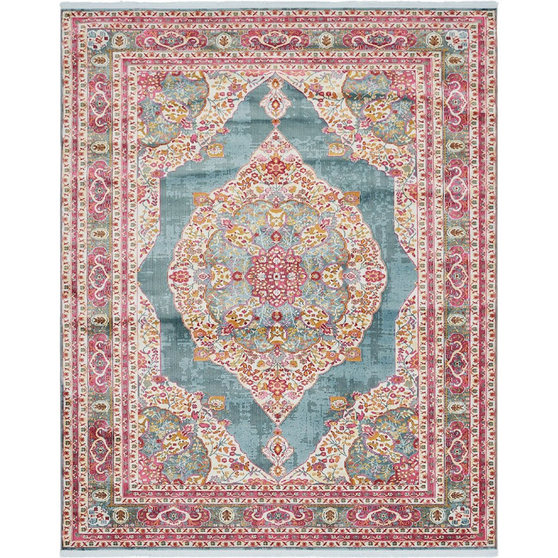 Paren Oriental Indoor Rug, Rectangle 10' x 13'