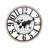 Elandra Modern Contemporary Global Wall Clock