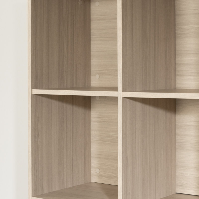 White Adjustable Shelving Scandinavian Storage Unit