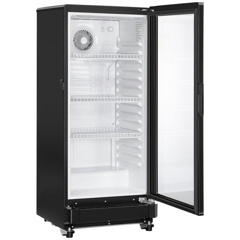 Commercial Merchandiser Refrigerator 5.7 CU.FT Glass Door Beverage Refrigerator