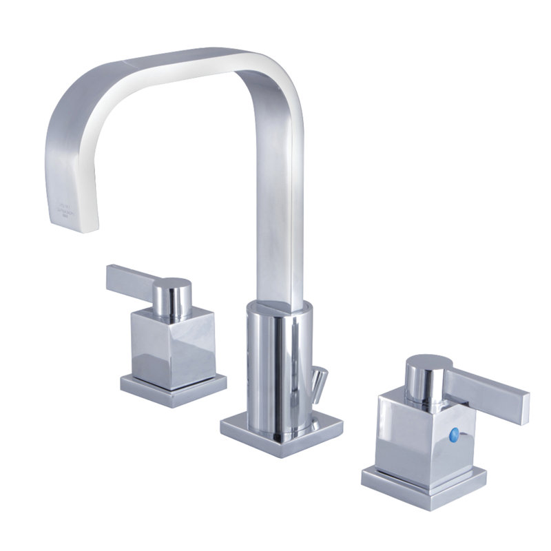 Meridian Fauceture Widespread Bathroom Faucet, Chrome