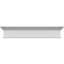 Endurathane Craftsman Crosshead, 78" Bottom Width x 81 1/8" Top Width x 6 1/8"H x 1/2"P, Factory Primed-108940123