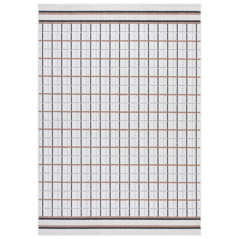 Tapis d'intérieur à carreaux Veranda Performance, Rectangle 4pi x 6 pi
