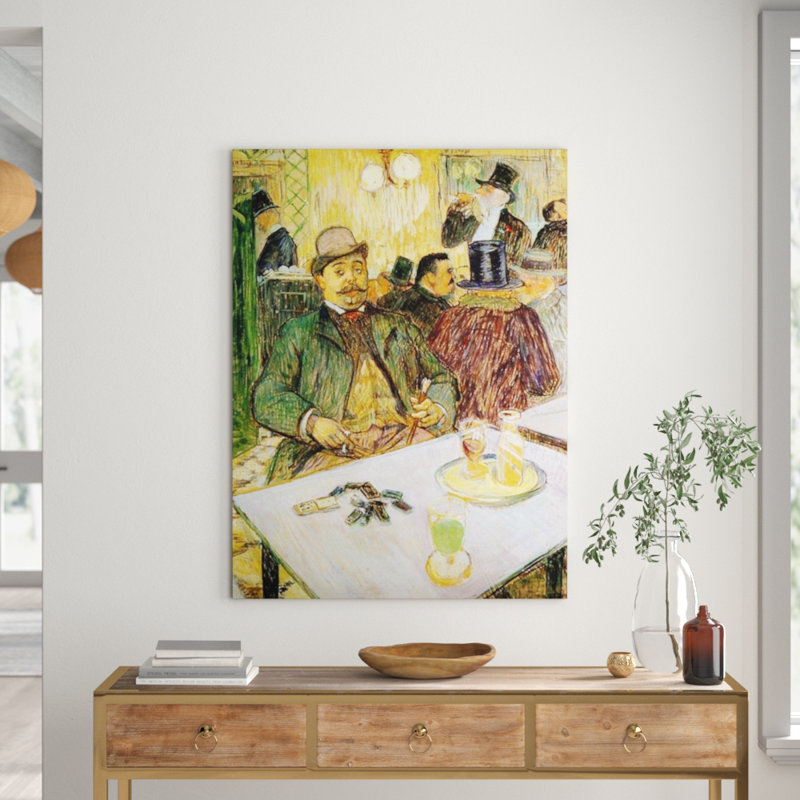 Henri De Toulouse-Lautrec - Wrapped Canvas Print, 80cm H x 60cm W x 1.8cm D