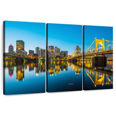 Sireci Downtown Pittsburgh Skyline