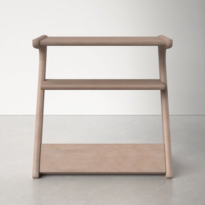Silhouette Solid Wood End Table