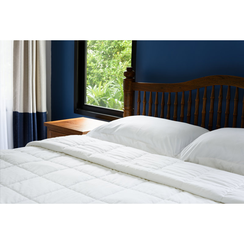 Édredon en duvet synthétique toutes saisons, Double / grand