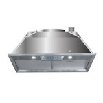 XO Appliance 600 CFM Convertible Insert Range Hood with Mesh Filter
