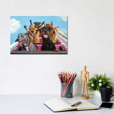 Thrill Seekers by Lucia Heffernan - Wrapped Canvas Print
