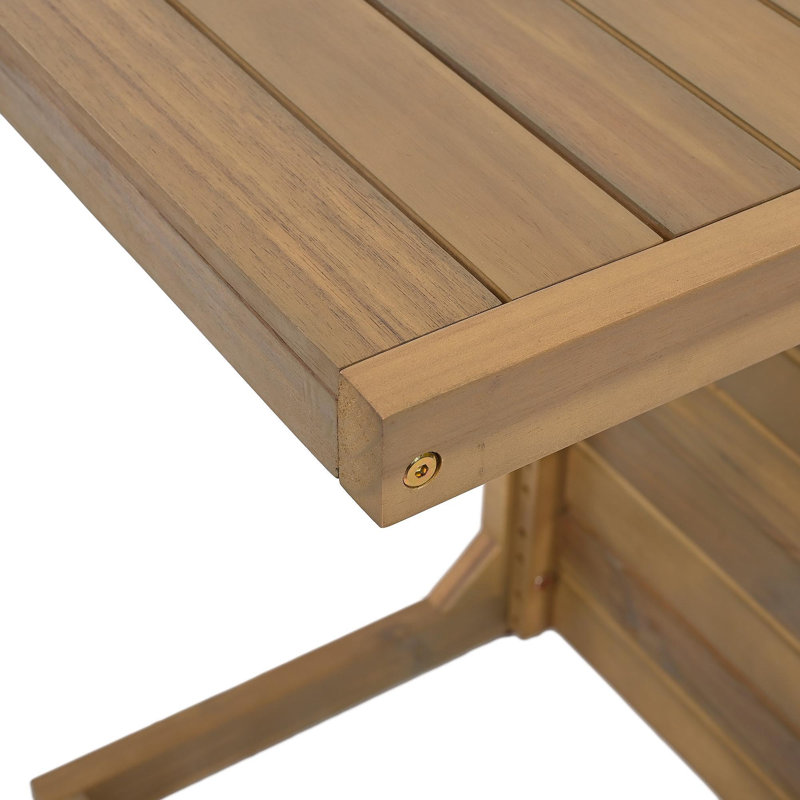 C-Shape End Table  For Patio