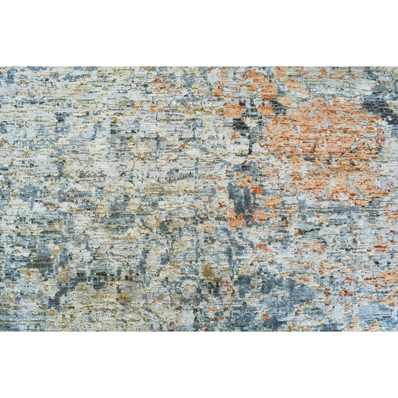 Tapis rectangulaire noué à la main, Rectangle 12 pi x 15 pi