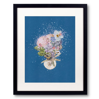 Moon Peony Print by JennBrown