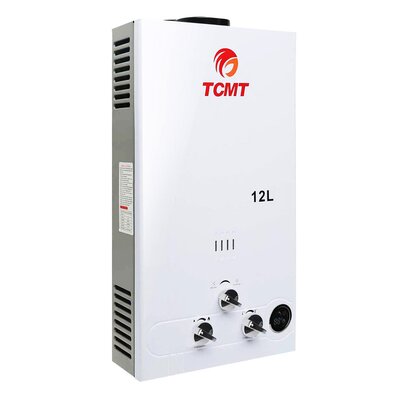 3.2 Gallon Liquid Propane Tankless Water Heater -  TCMT, 12L-D145-LCD