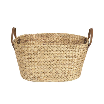 Wicker Laundry Basket with Handles