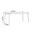 Alvida Walnut Solid Wood Dining Table-1311061805