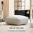 Loewen 34'' Wide Square Geometric Pouf Ottoman