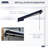 Outsunny Polyester Cover Retractable Patio Awning-96861868-112964795-112964798