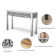 Yolanta 47.24" Glass Console Table With Crystal Frame
