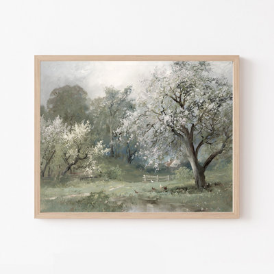 Elegant Decorative Framed MDF Painting, 8 x 12 Inches | 100% MDF (Thickness: 0.12 Inches) & Solid Wood Frame (Thickness: 0.8 Inches) | Perfect for Home Décor, Art Display, and Gift Giving