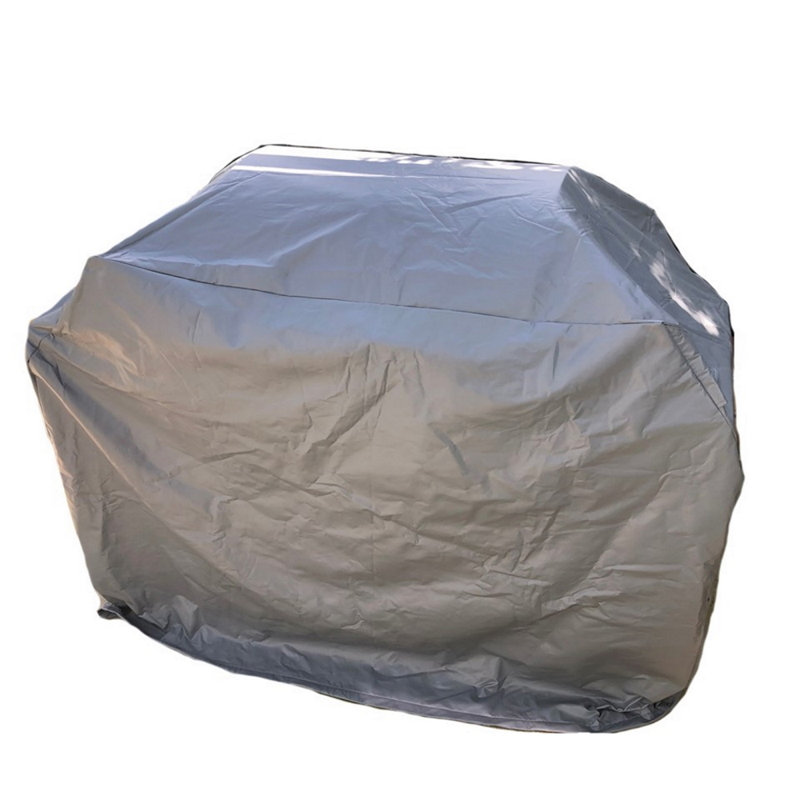 Covered Living 67" BBQ Grill Cover – Grey Heavy-Duty Vinyl Waterproof Outdoor Grill Cover, All-Season Weather Resistant Protection, Durable Fade-Resistant 