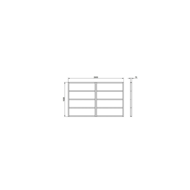 Forest Garden Solid Wood Base/Foundation Kit