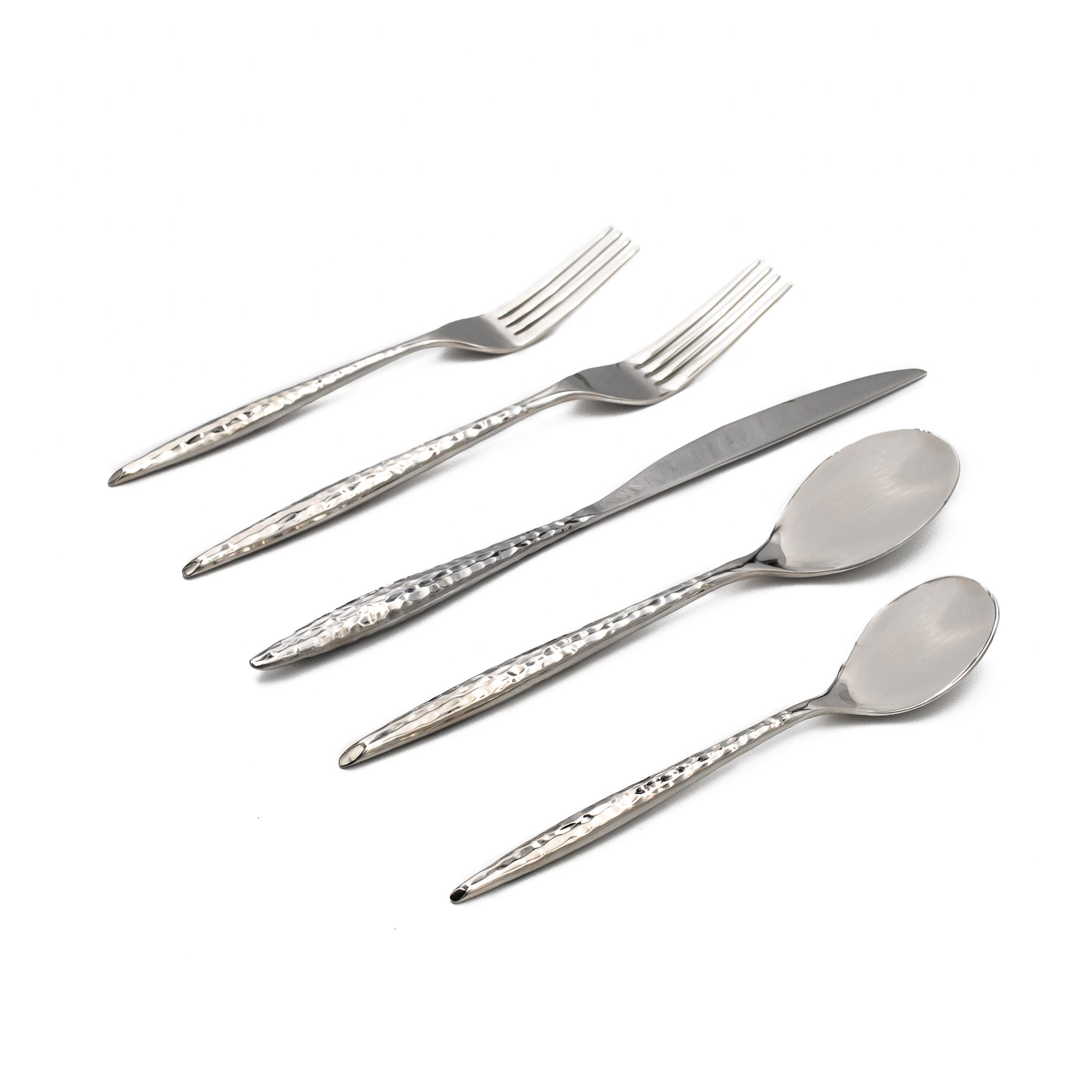 Avellino 20 Piece 18/10 Stainless Steel Flatware Set, Service for 4, Mirror