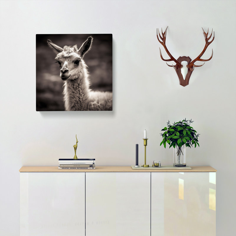 Llama Photograph - No Frame Print