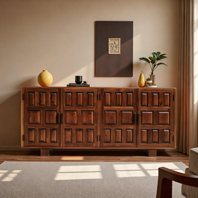 Buffet haut de gamme de style rétro
