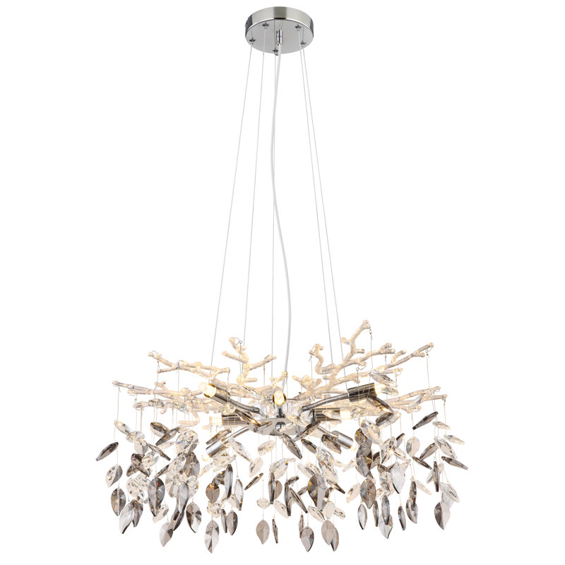 Annagret 8 - Light Pendant, Smoke colour